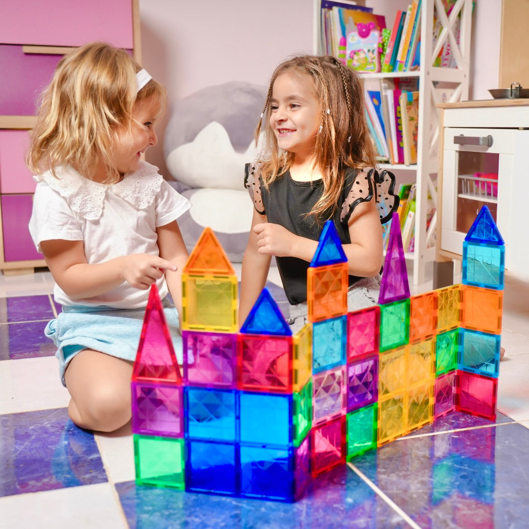 Magnetic Tiles for Kids 100 Pcs