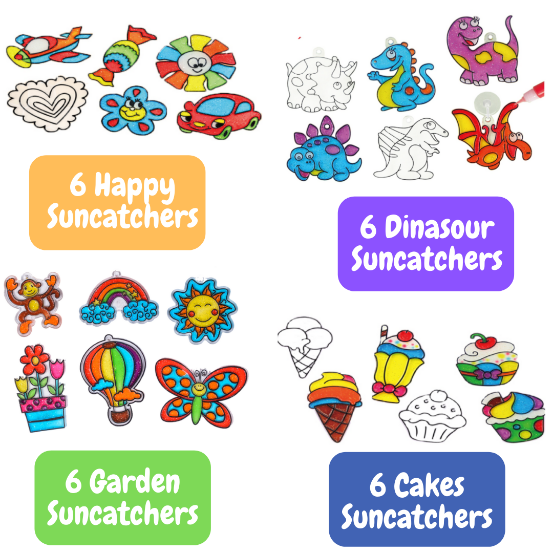 Window Art Painting set - 24 Set