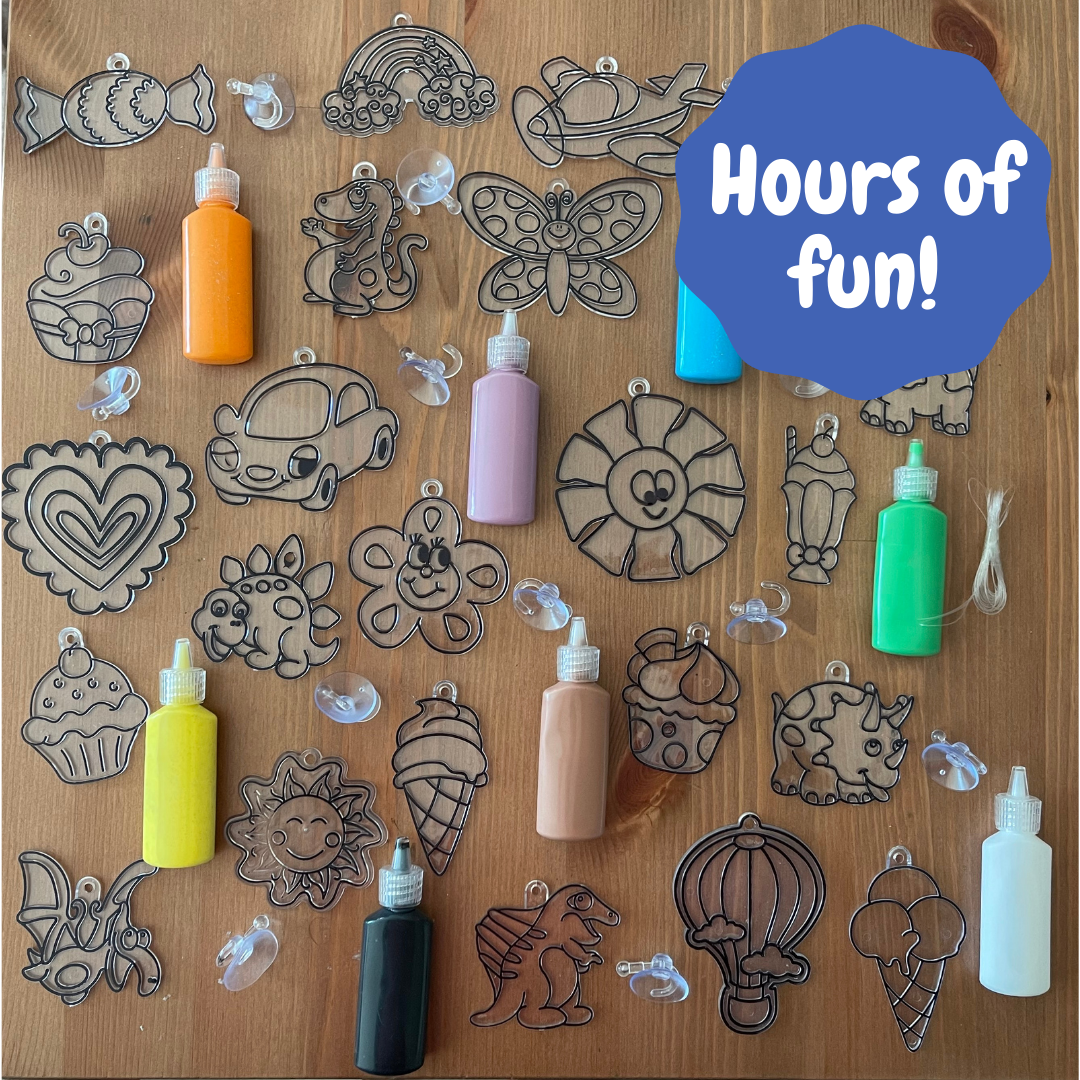Window Art Painting set - 24 Set
