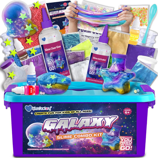 Galaxy Slime Kit for Kids Age 6+