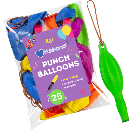 25 Large Punch Balloons