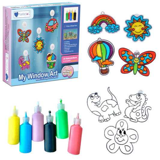 Window Art Painting set - 24 Set